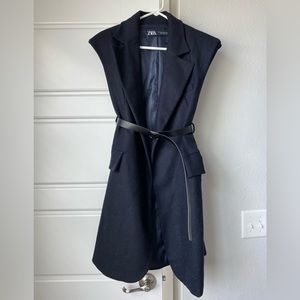 wool blend winter vest